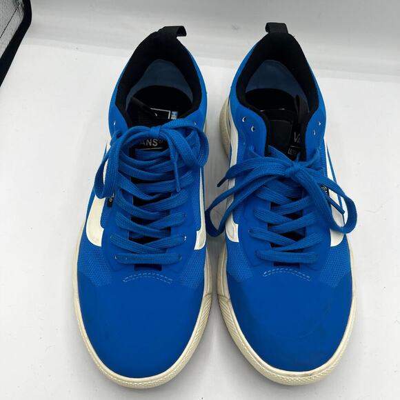 Vans UltraRange Mesh Lace Up Sneaker Blue White Mens 6/ Womens 8.5 - Picture 2 of 5
